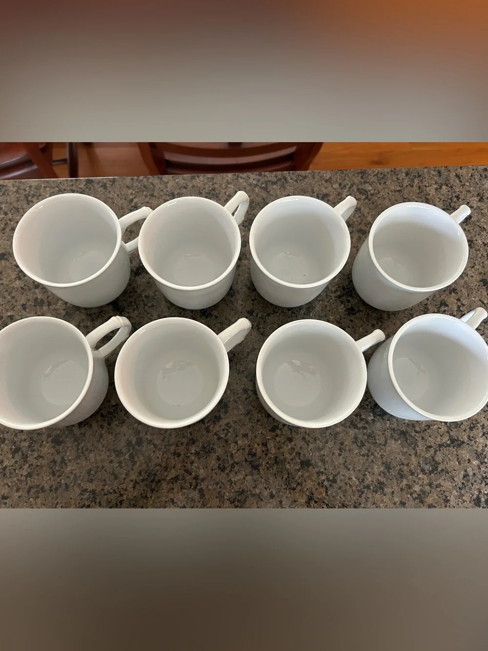 New pillivuyt bamboo porcelain mug set